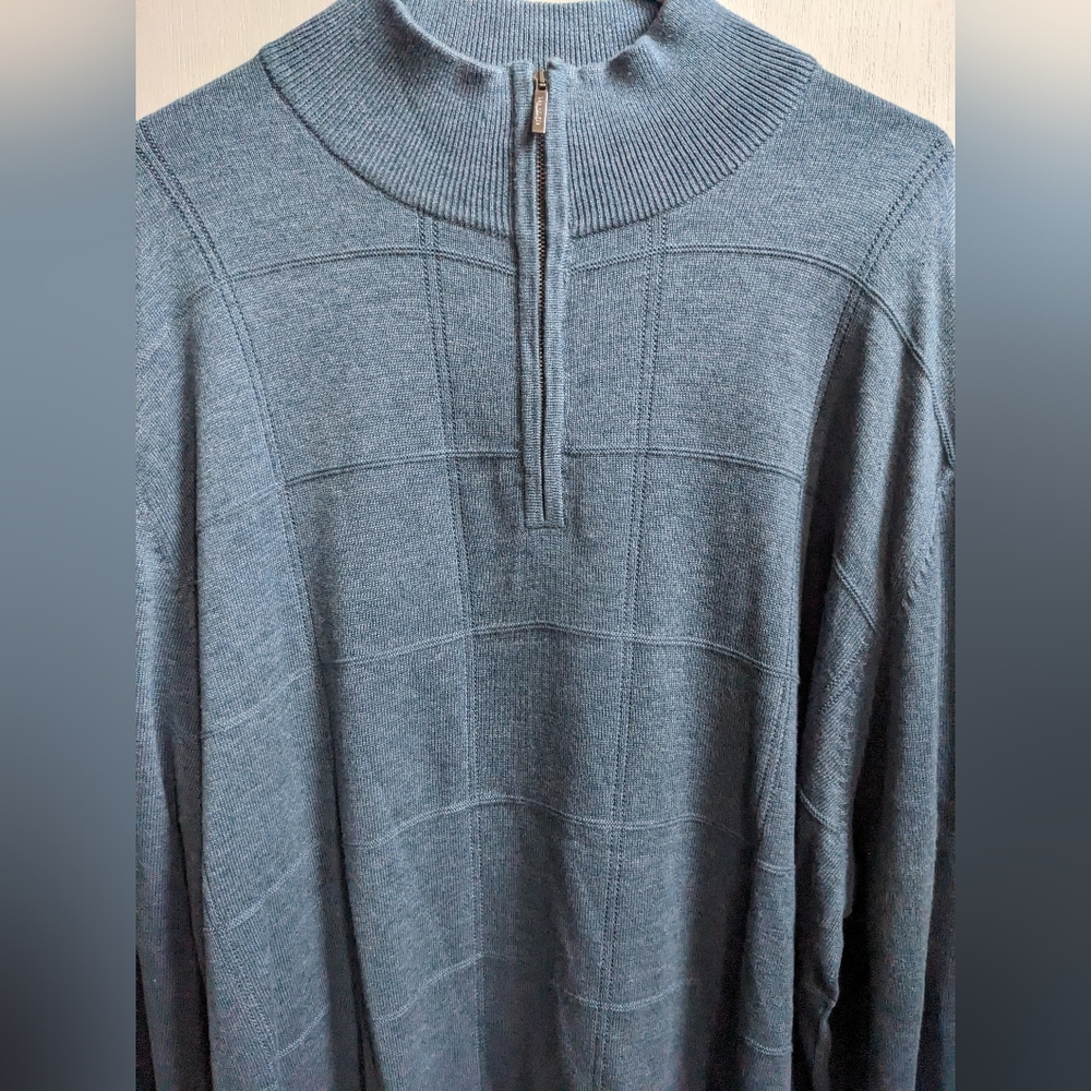 Van Heusen 1/4 Zip Pullover Sweater